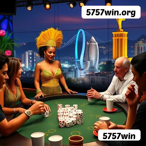 Aplicativo móvel 5757win para iOS e Android